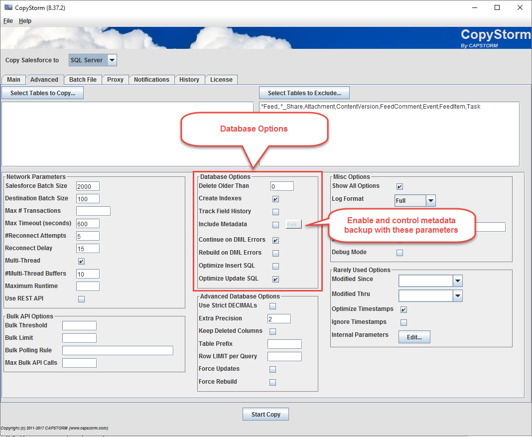AdvTabDatabaseOptions
