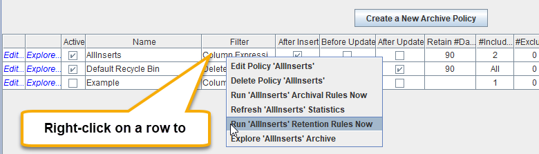 ArchiveRunRetentionRules