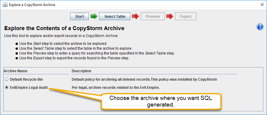 GeneratedSQLSelectArchive