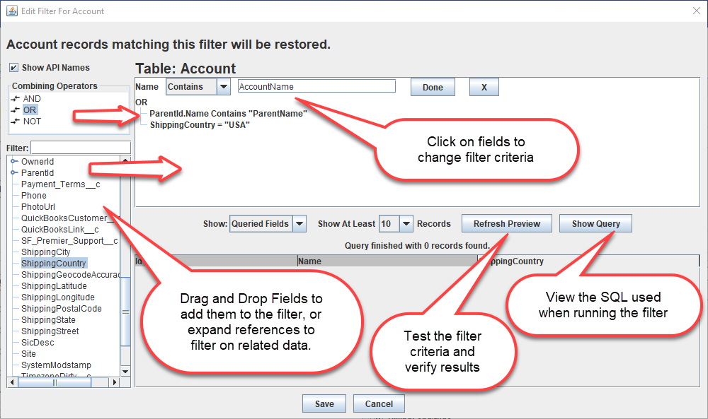 RecordFilter