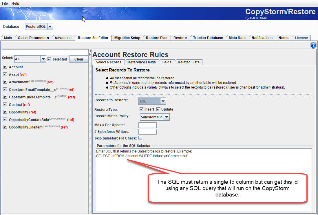 RestoreUsingSQL