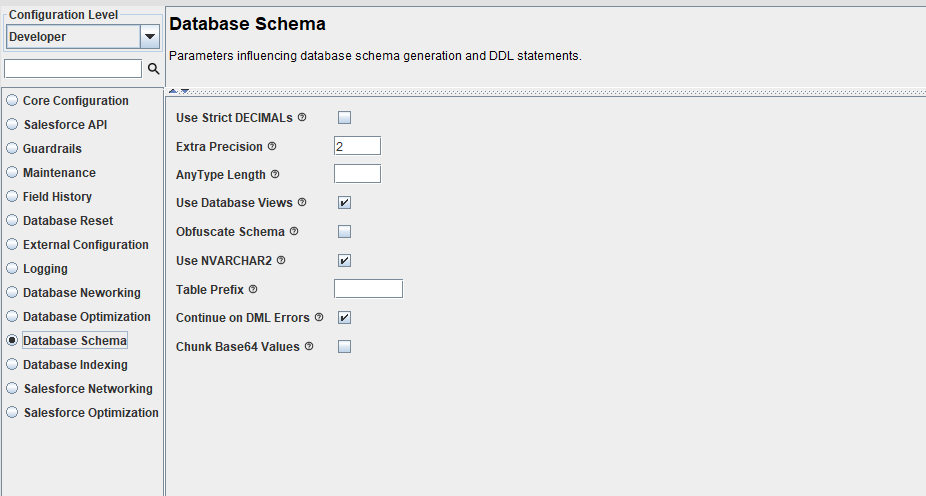 Database Schema
