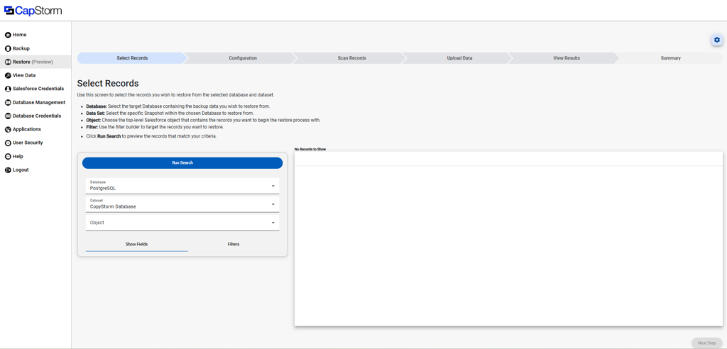 RestoreWizard_Select_Records