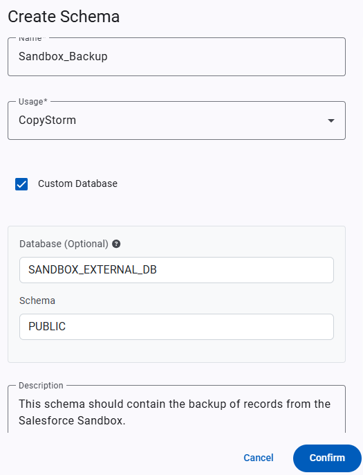 Database Management – Create Custom Database